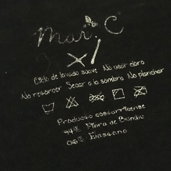 Mar. C Black Bamboo Pura Vida Sloth Tourist Tee - Picture 8 of 12